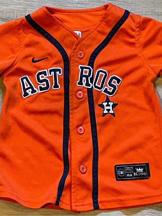 MLB Other - Youth Nike Houston Astros Alternate Orange Limited Jersey  King Size
